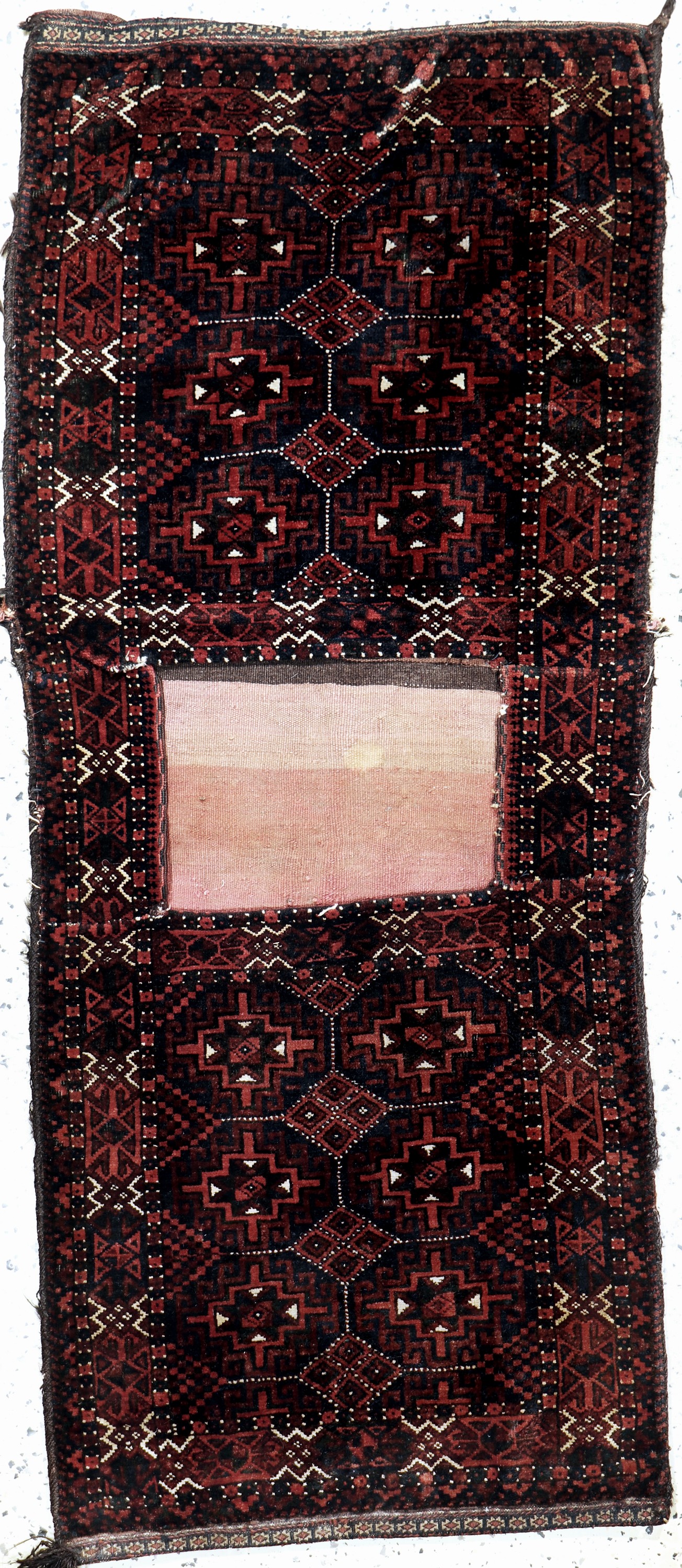 Doppelttasche Belutsch, Persien, um 1900, Wolle auf Wolle, ca. 165 x 72 cm, EHZ: 3