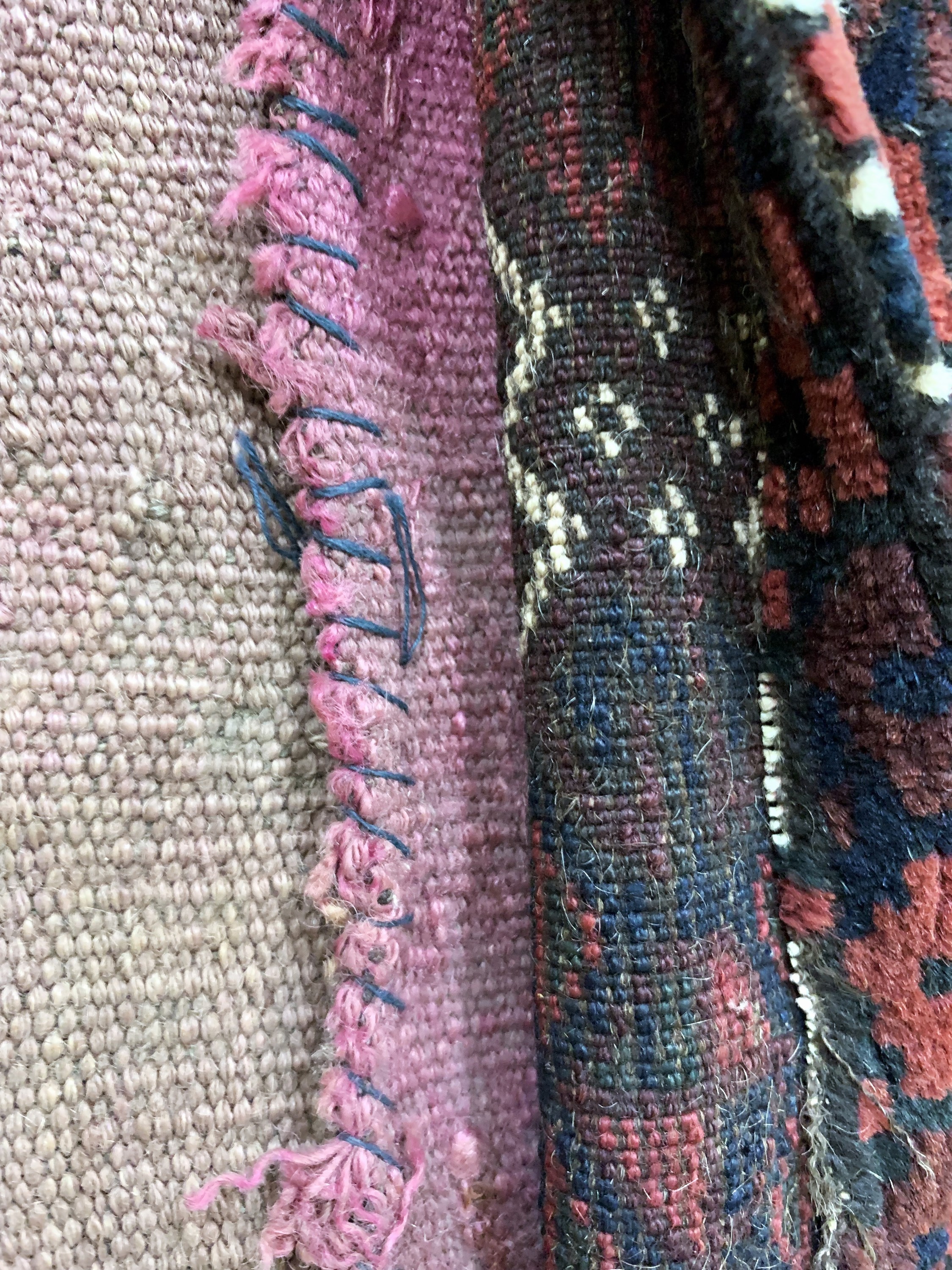 Detail d: Doppelttasche Belutsch, Persien, um 1900, Wolle auf Wolle, ca. 165 x 72 cm, EHZ: 3