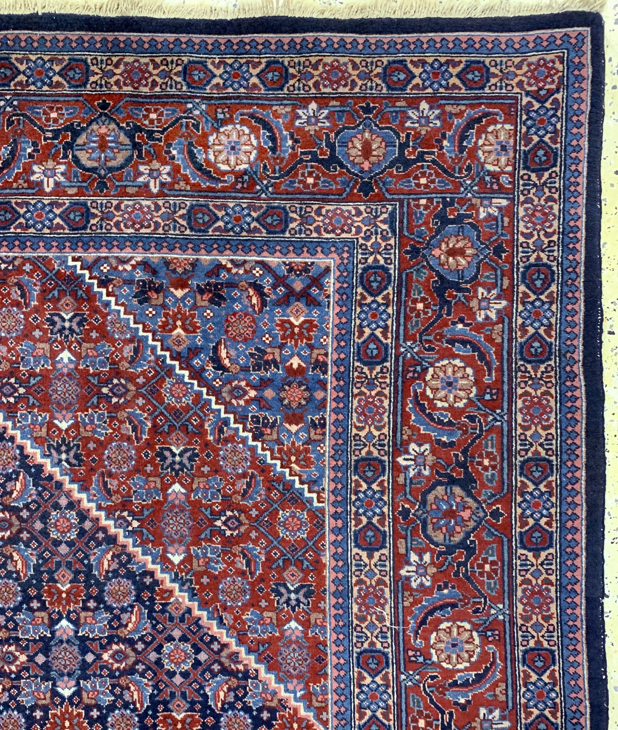 Detail f: Täbriz alt, Persien, Anfang 20.Jhd, Wolle auf Baumwolle, ca. 366 x 242 cm, EHZ: 3