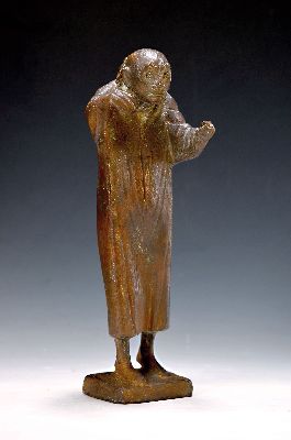 Image Gerhard Marcks, 1889 Berlin - 1981 Burgbrohl, Bronzefigur, "Prediger", auf der ...