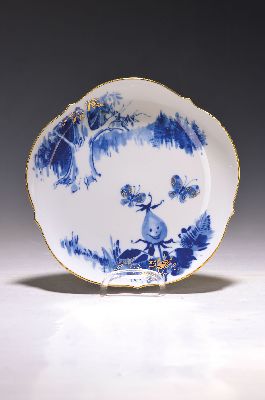 Image 26958765 - 2 Andenken-Teller memorial plates, Meissen, 1995 und 1996, Aquatinta goldgehöht, ...