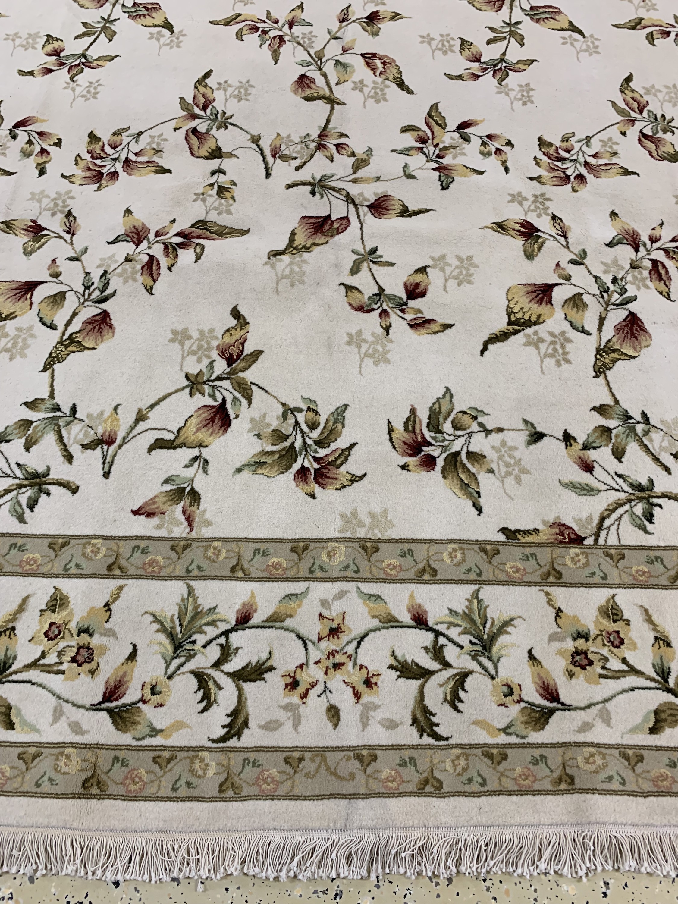 Detail b: Täbriz fein, Persien, Ende 20.Jhd, Korkwolle mit Seide, ca. 298 x 235 cm, EHZ: 2