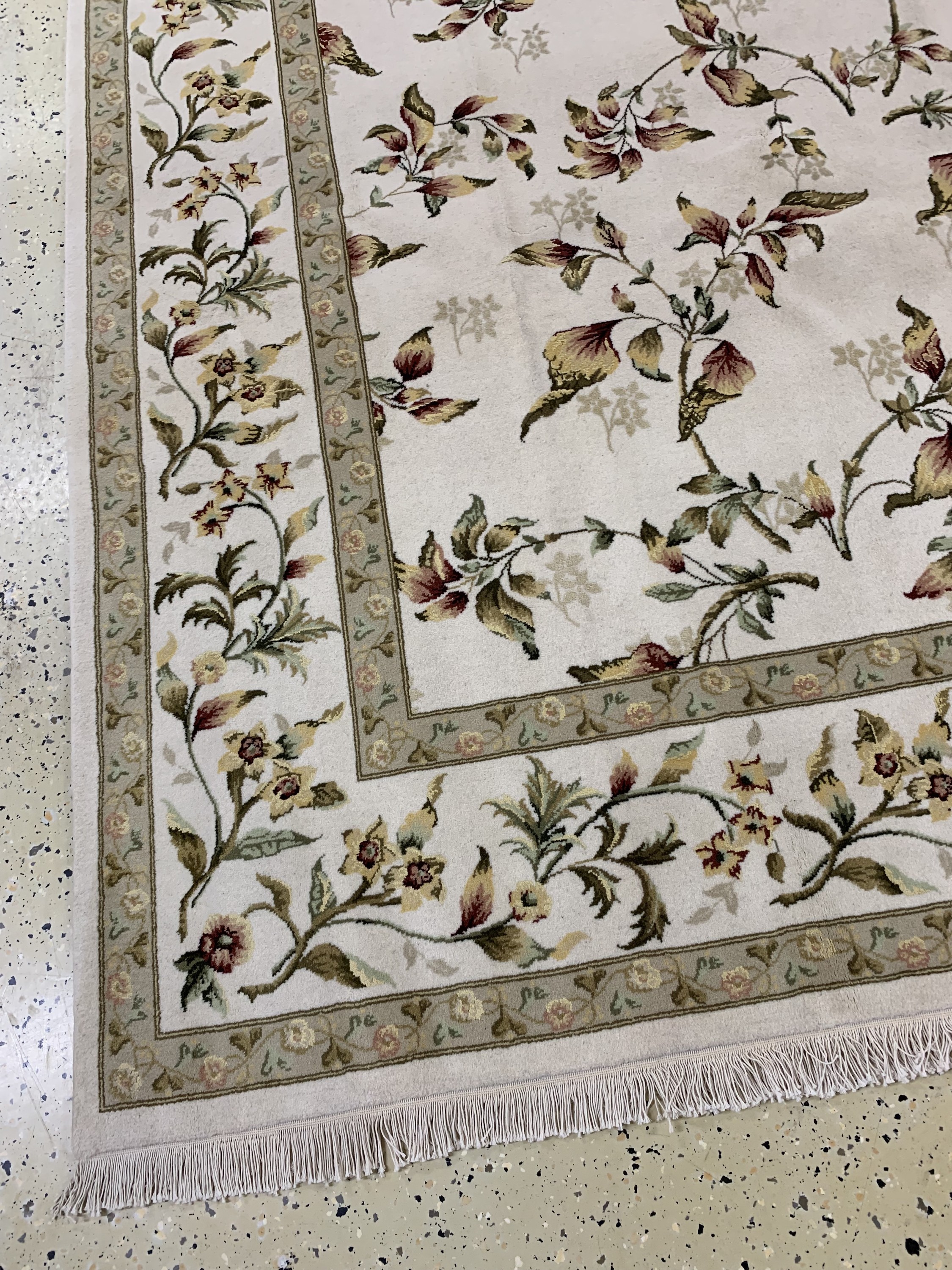 Detail c: Täbriz fein, Persien, Ende 20.Jhd, Korkwolle mit Seide, ca. 298 x 235 cm, EHZ: 2