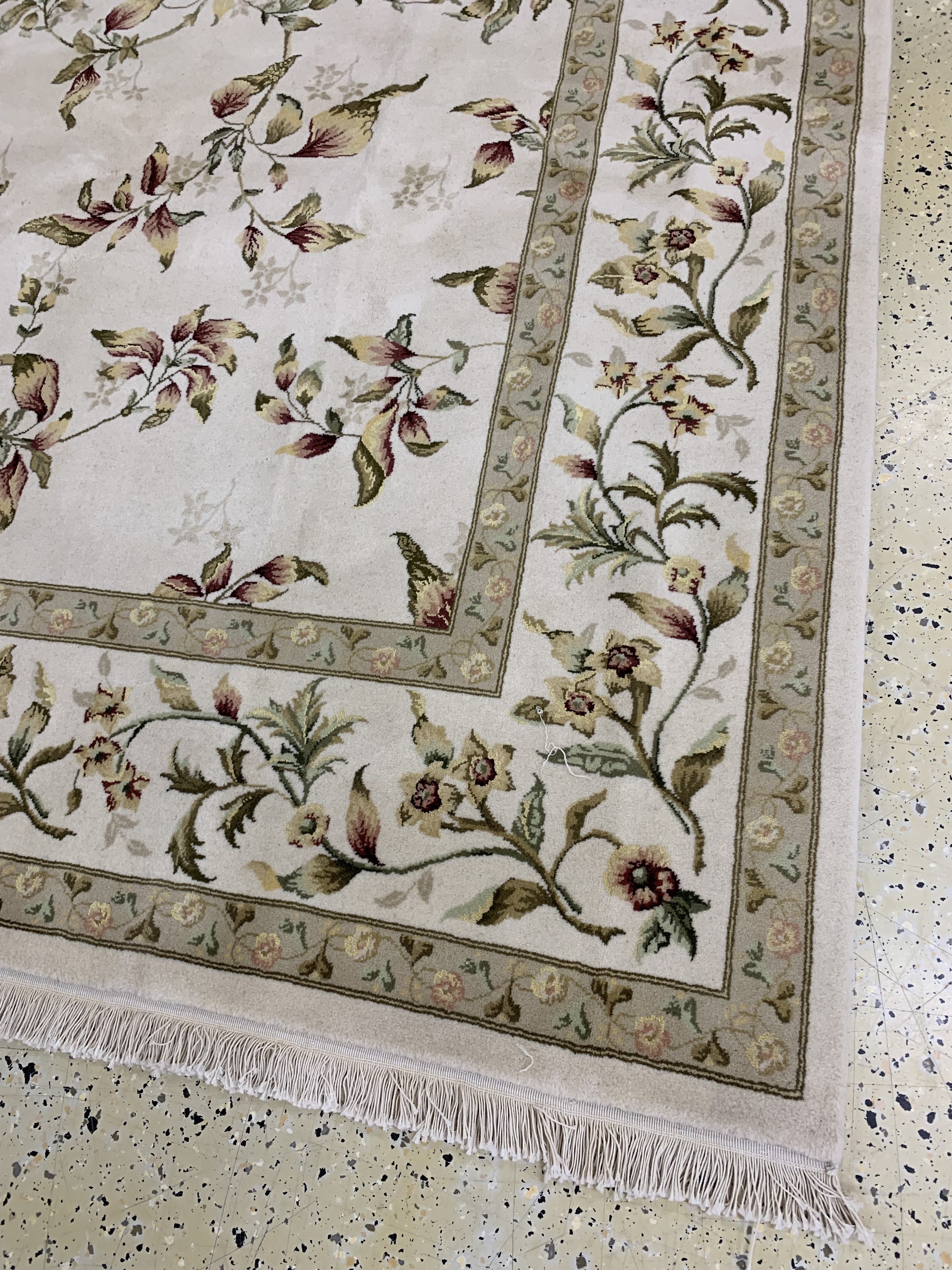 Detail e: Täbriz fein, Persien, Ende 20.Jhd, Korkwolle mit Seide, ca. 298 x 235 cm, EHZ: 2
