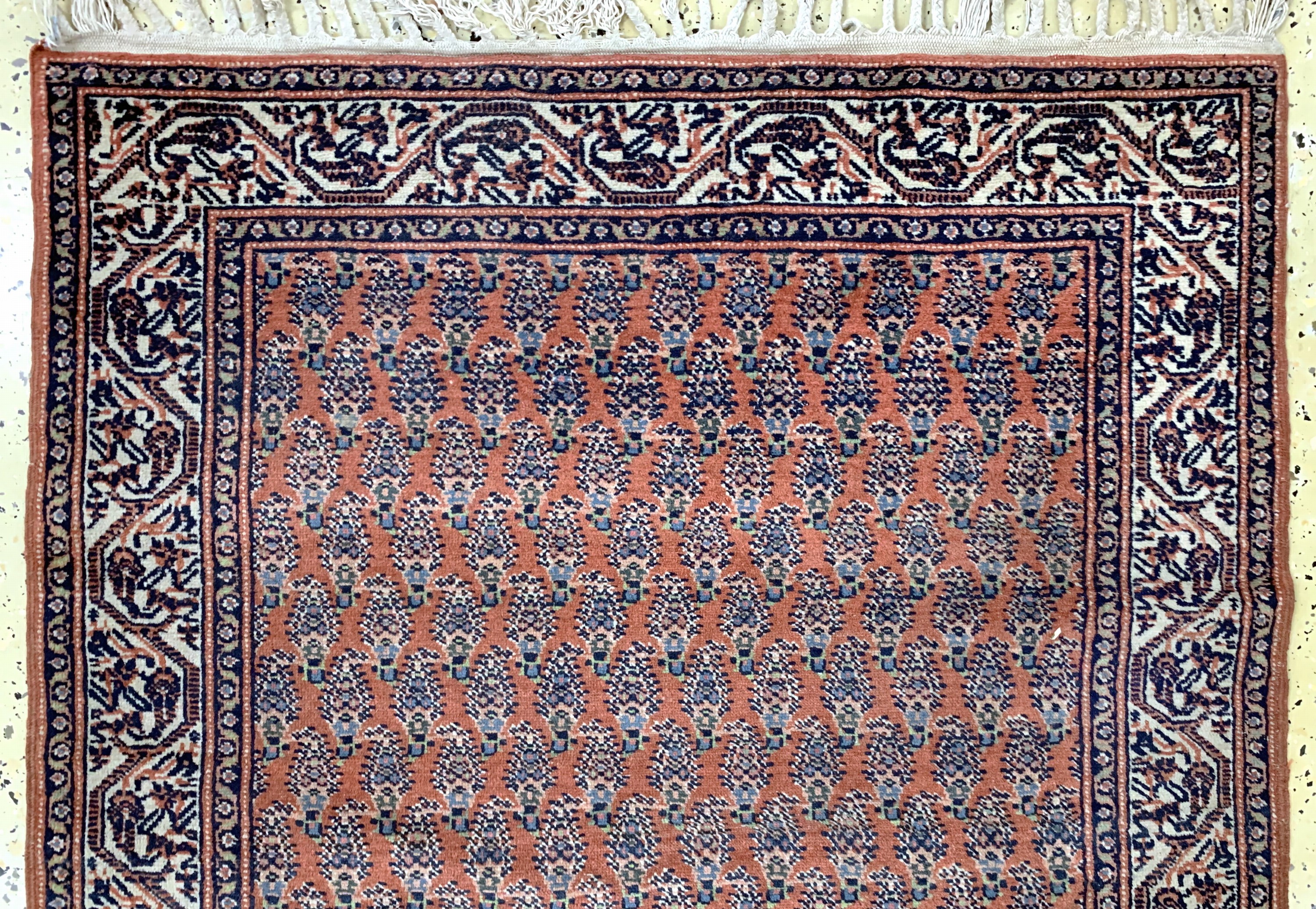 Detail a: Serabend fein, Persien, Mitte 20.Jhd, Wolleauf Baumwolle, ca. 169 x 85 cm, EHZ: 2