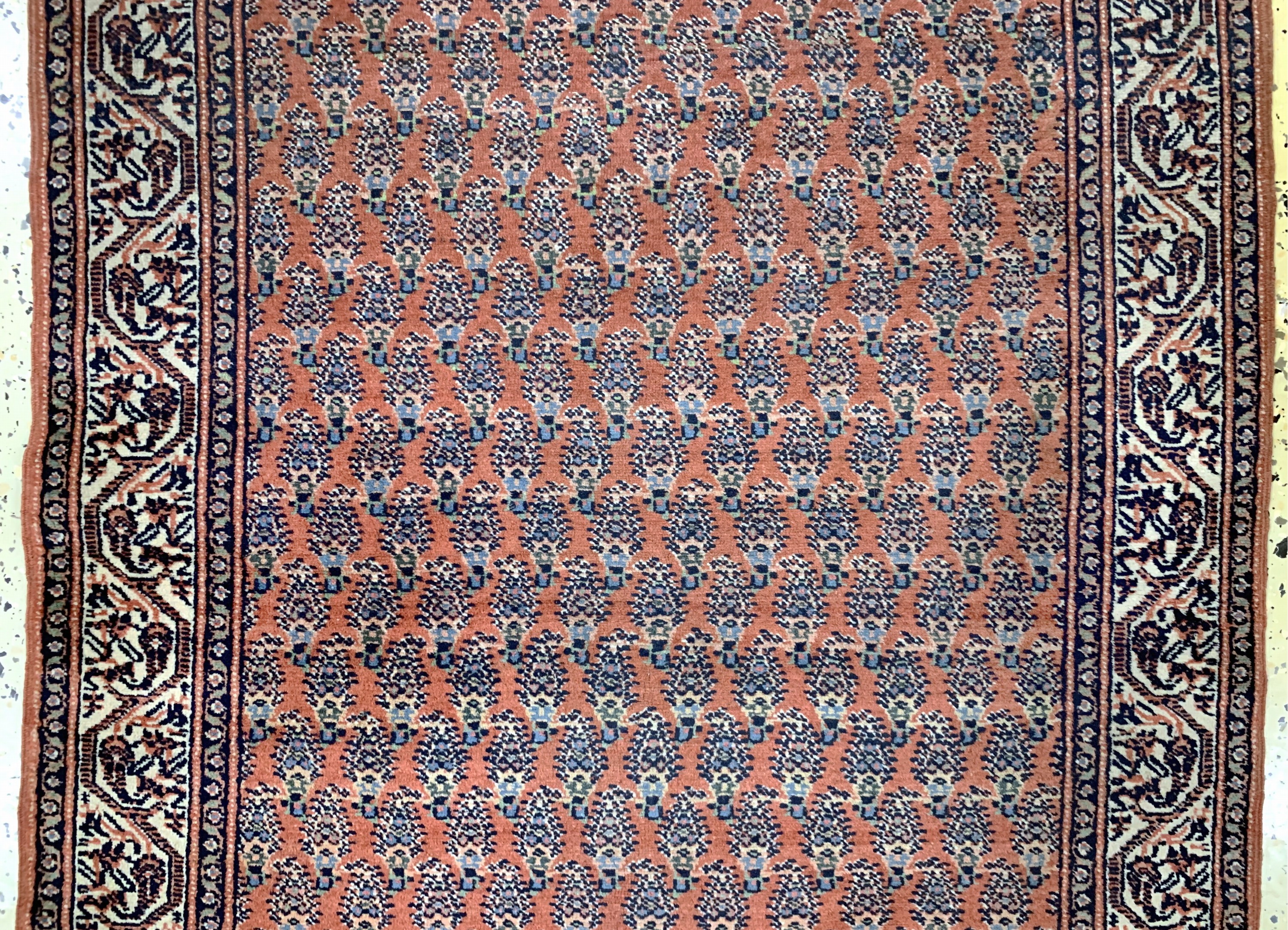 Detail b: Serabend fein, Persien, Mitte 20.Jhd, Wolleauf Baumwolle, ca. 169 x 85 cm, EHZ: 2