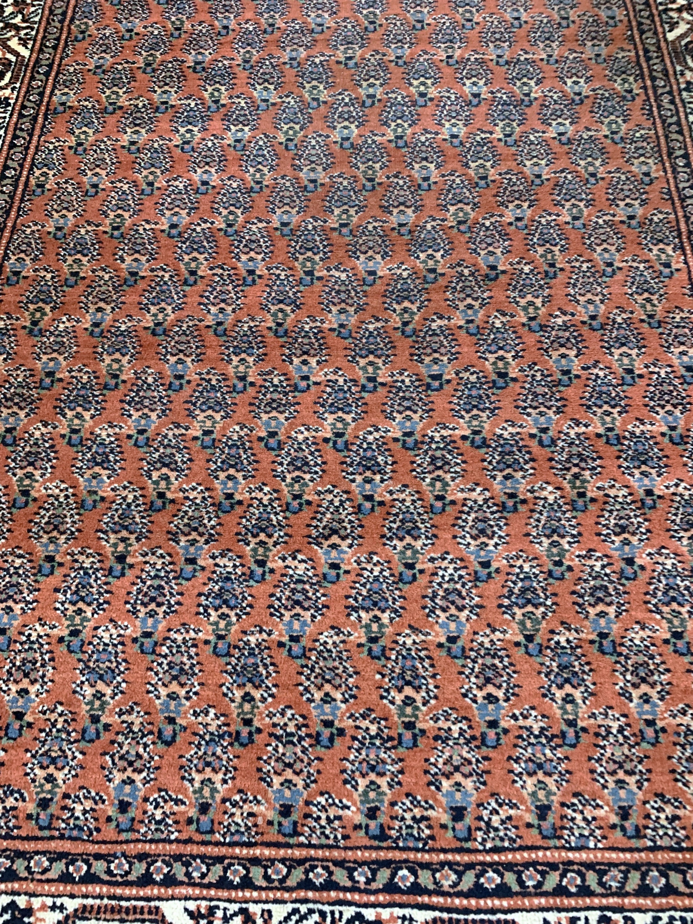 Detail d: Serabend fein, Persien, Mitte 20.Jhd, Wolleauf Baumwolle, ca. 169 x 85 cm, EHZ: 2