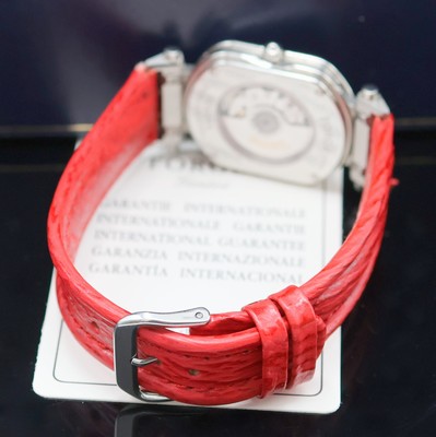 26959714b - FORGET Modell S Armbanduhr in Stahl, Automatik, beids. vergl., Boden 4-fach verschr., ...