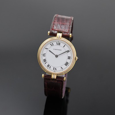 Image 26959716 - CARTIER Vendome Trinity Armbanduhr in GG/RG/WG 750/000, Schweiz um 1995, quarz, Boden 2- ...