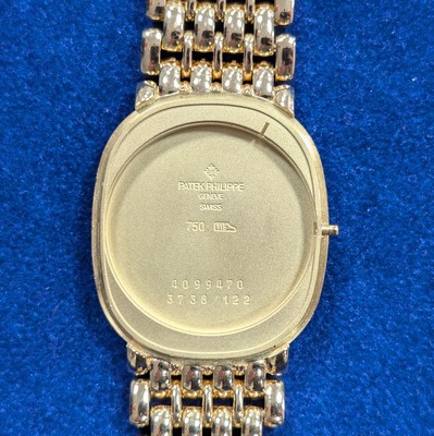 26960010g - PATEK PHILIPPE Herrenarmbanduhr Ellipse d´Or in GG 750/000 Referenz 3738/122, ...