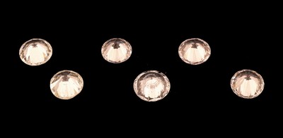 26960510a - Lot 6 lose Brillanten, zus. ca. 1.92 ct Weiß- get.Weiß/si-p Schätzpreis: ...