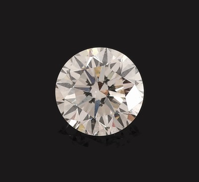 Image Loser Brillant, ca. 0.70 ct get.Weiß/vvs1 Schätzpreis: 2300, - EUR