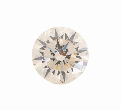 26960521a - Loser Brillant, ca. 0.70 ct get.Weiß/vvs1 Schätzpreis: 2300, - EUR