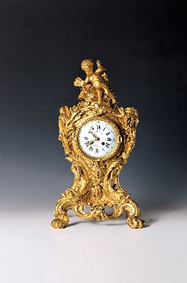 Image 26960539 - Pendule, Emile Colin & Cie, Frankreich um 1880, reich verziertes Bronzegehäuse ...