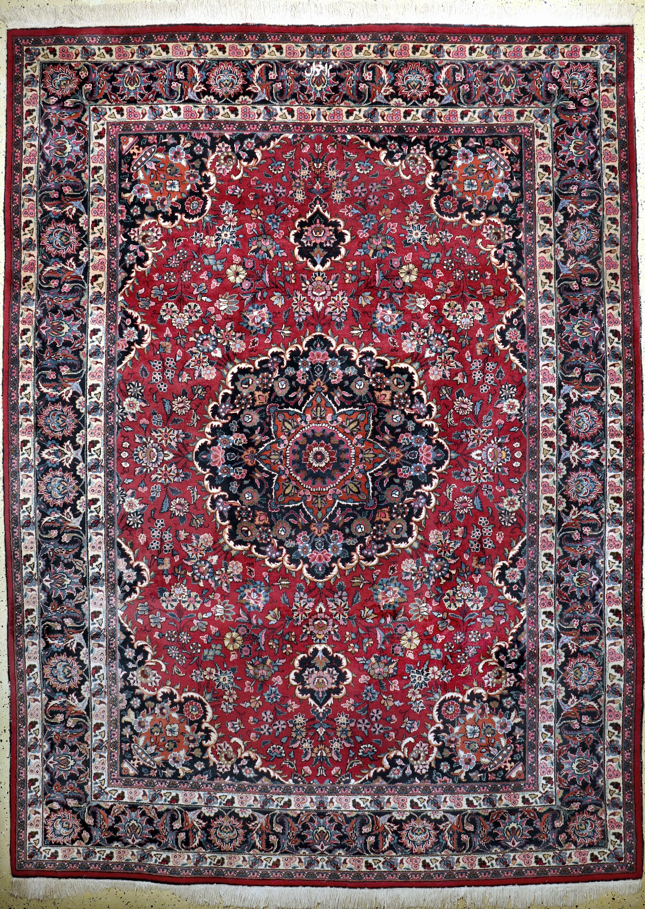 Mesched, Persien, Mitte 20.Jhd., Wolle auf Baumwolle, ca. 348 x 260 cm, EHZ: 2