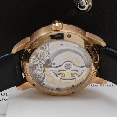 26960700d - GLASHÜTTE ORIGINAL PanoMaticLunar ungetragene Herrenarmbanduhr in RG 750/000 ...