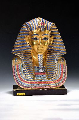 Image Totenmaske des Tutanchamun, Capodimonte, Edoardo Tasca, 1980, Porzellan, limitierte ...