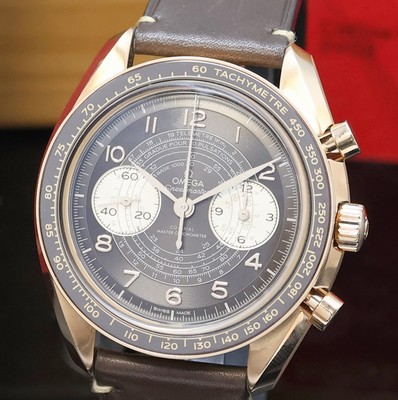 26960710a - OMEGA Speedmaster Chronoscope Master Chronometer Herrenchronograph in Bronze Gold ...