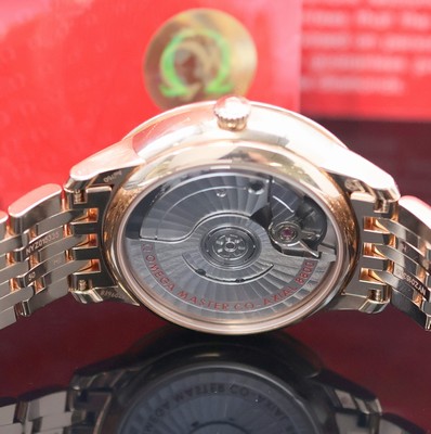 26960716d - OMEGA De Ville Prestige Damenarmbanduhr in Sedna Gold 750/000 mit Diamanten Referenz ...
