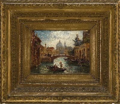 26960818k - Friedrich Ernst Morgenstern, 1853-1919 Frankfurt am Main, Ansicht aus Venedig, ...