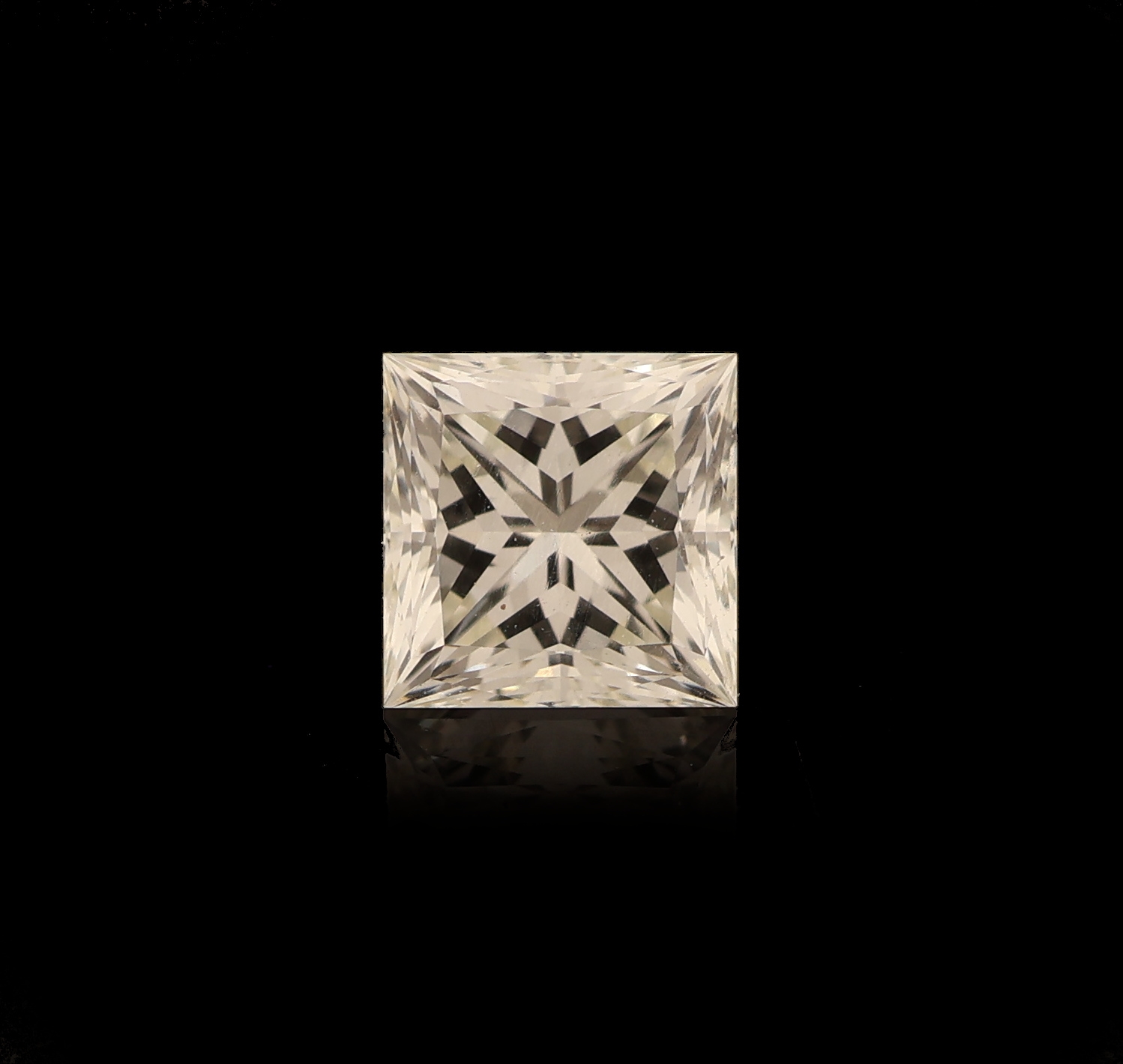 Loser Princess Cut Diamant ca. 0.50 ct l.get.Weiß/vs2