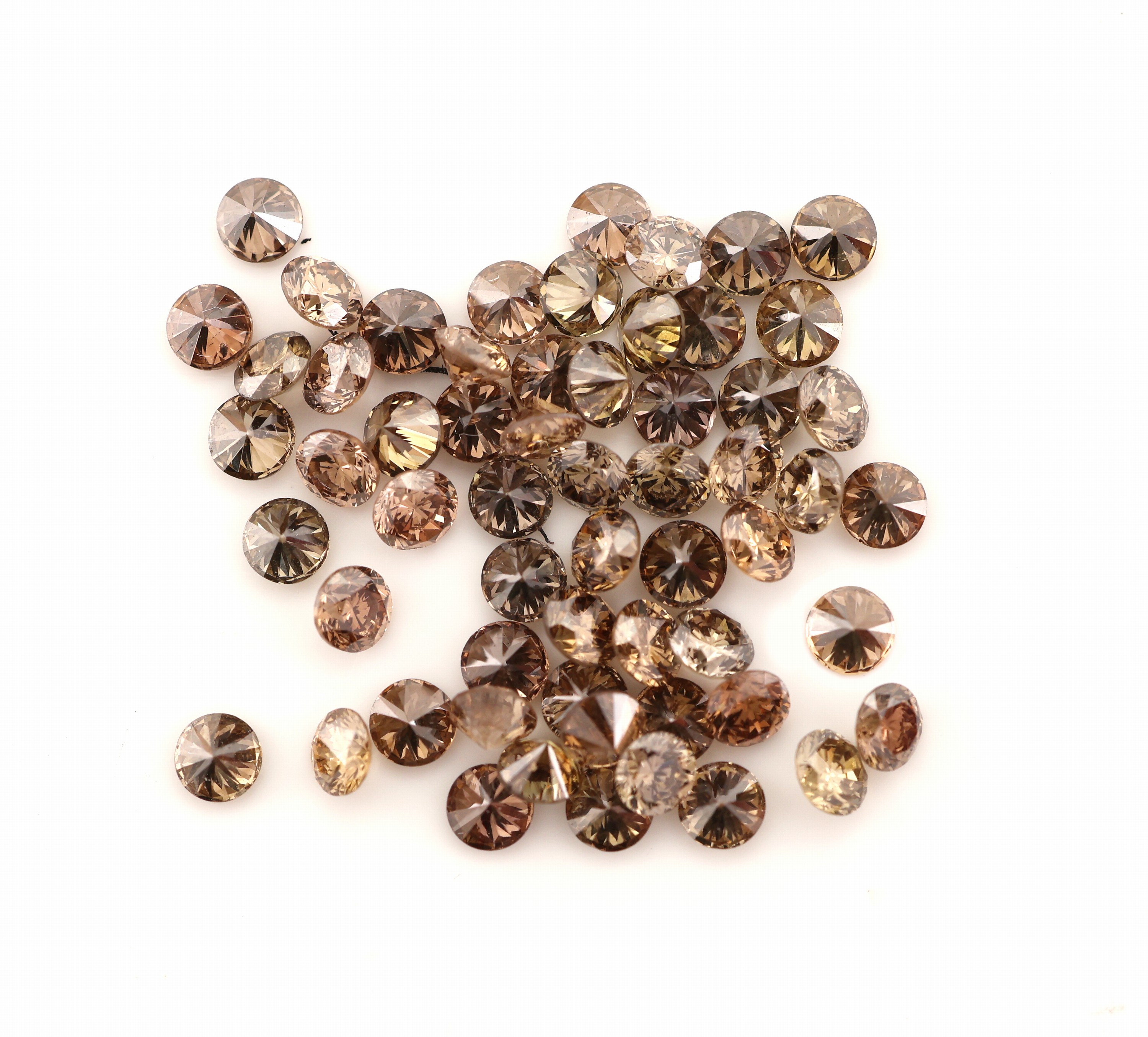 Image 26961021 - Lot lose Brillanten, zus. ca. 2.25 ct natural Brown/p Schätzpreis: 1900, - EUR