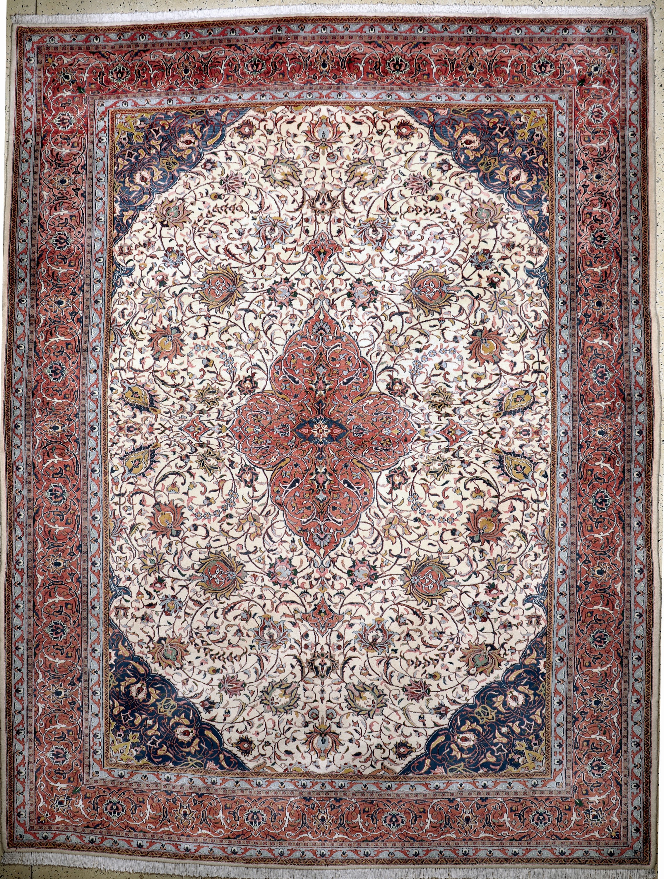 Sarogh, Persien, Ende 20.Jhd, Wolle auf Baumwolle, ca. 390 x 300 cm, EHZ: 1-2