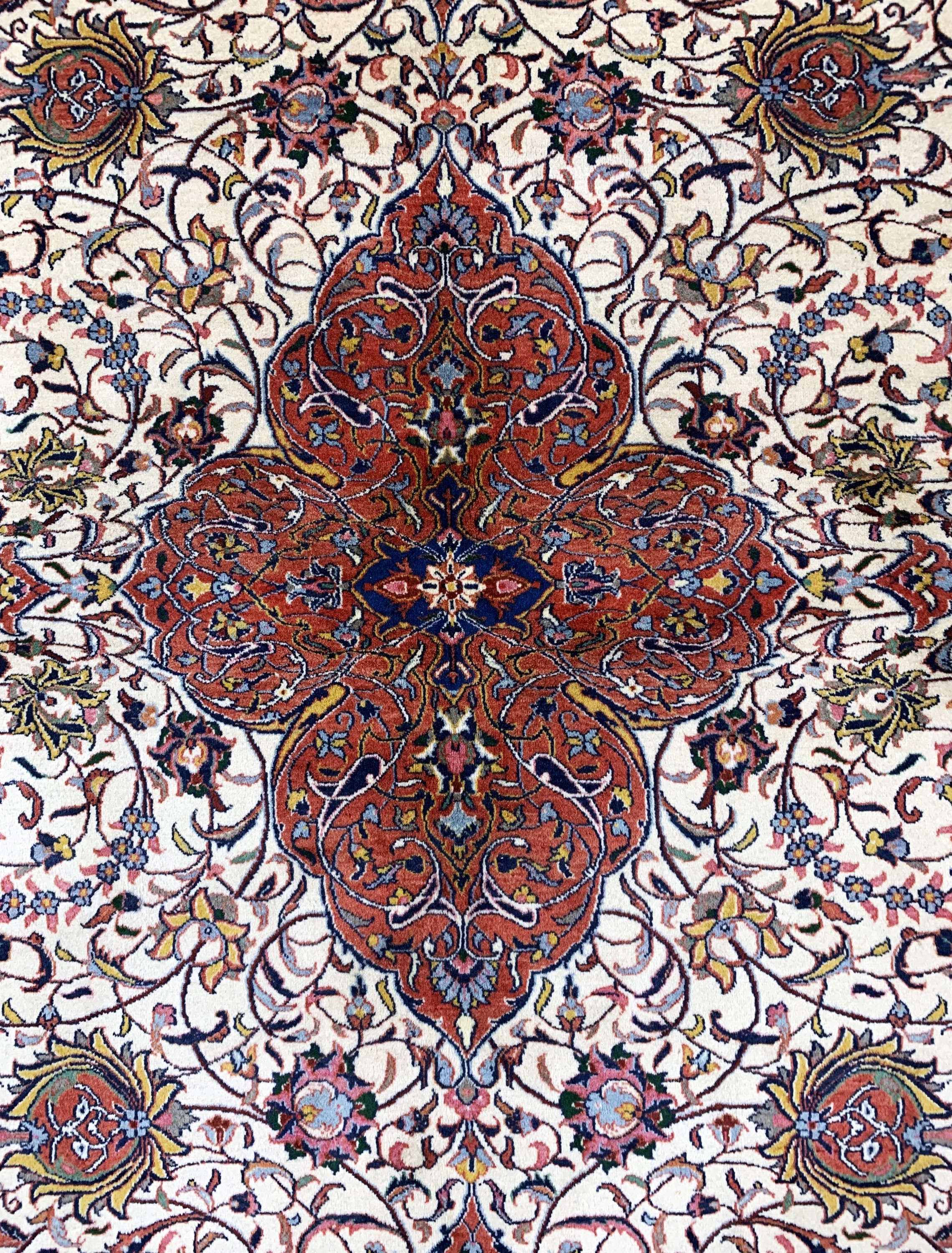 Detail c: Sarogh, Persien, Ende 20.Jhd, Wolle auf Baumwolle, ca. 390 x 300 cm, EHZ: 1-2