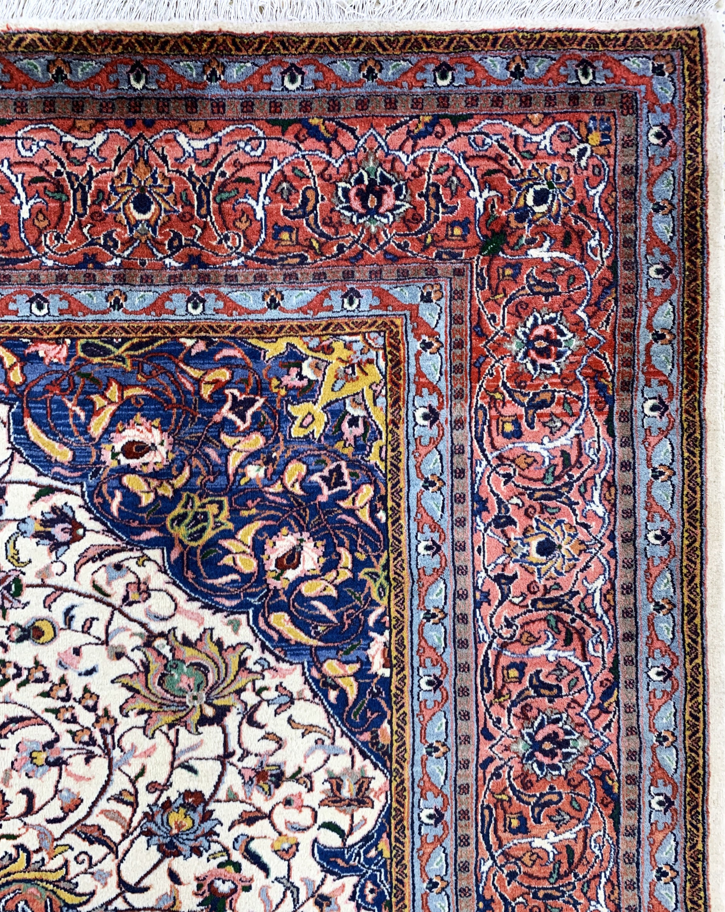 Detail f: Sarogh, Persien, Ende 20.Jhd, Wolle auf Baumwolle, ca. 390 x 300 cm, EHZ: 1-2