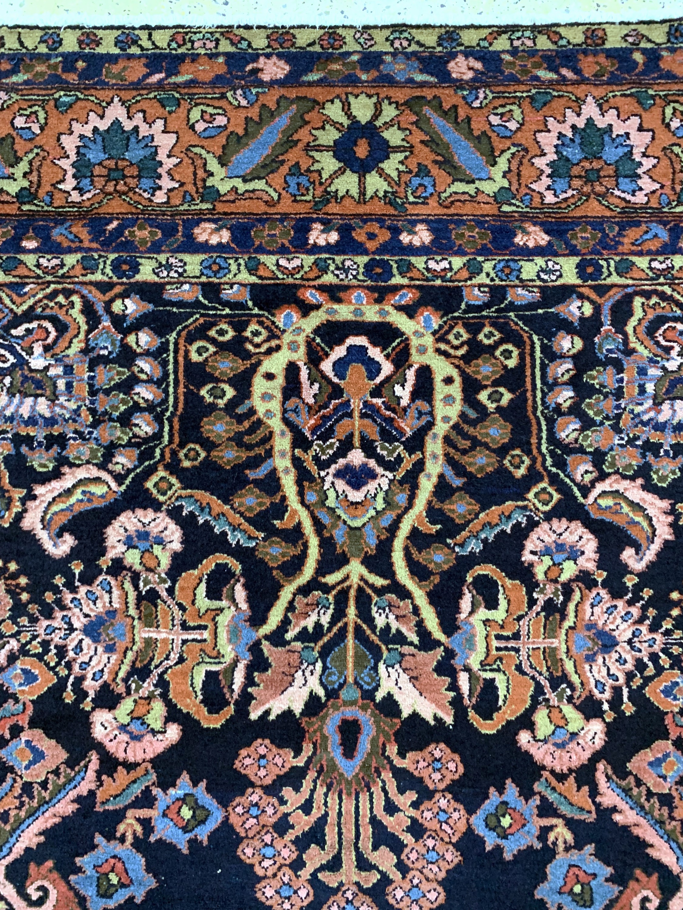 Detail f: Lilian alt, Persien, Anfang 20.Jhd, Wolle auf Baumwolle, ca. 342 x 235 cm, EHZ: 3