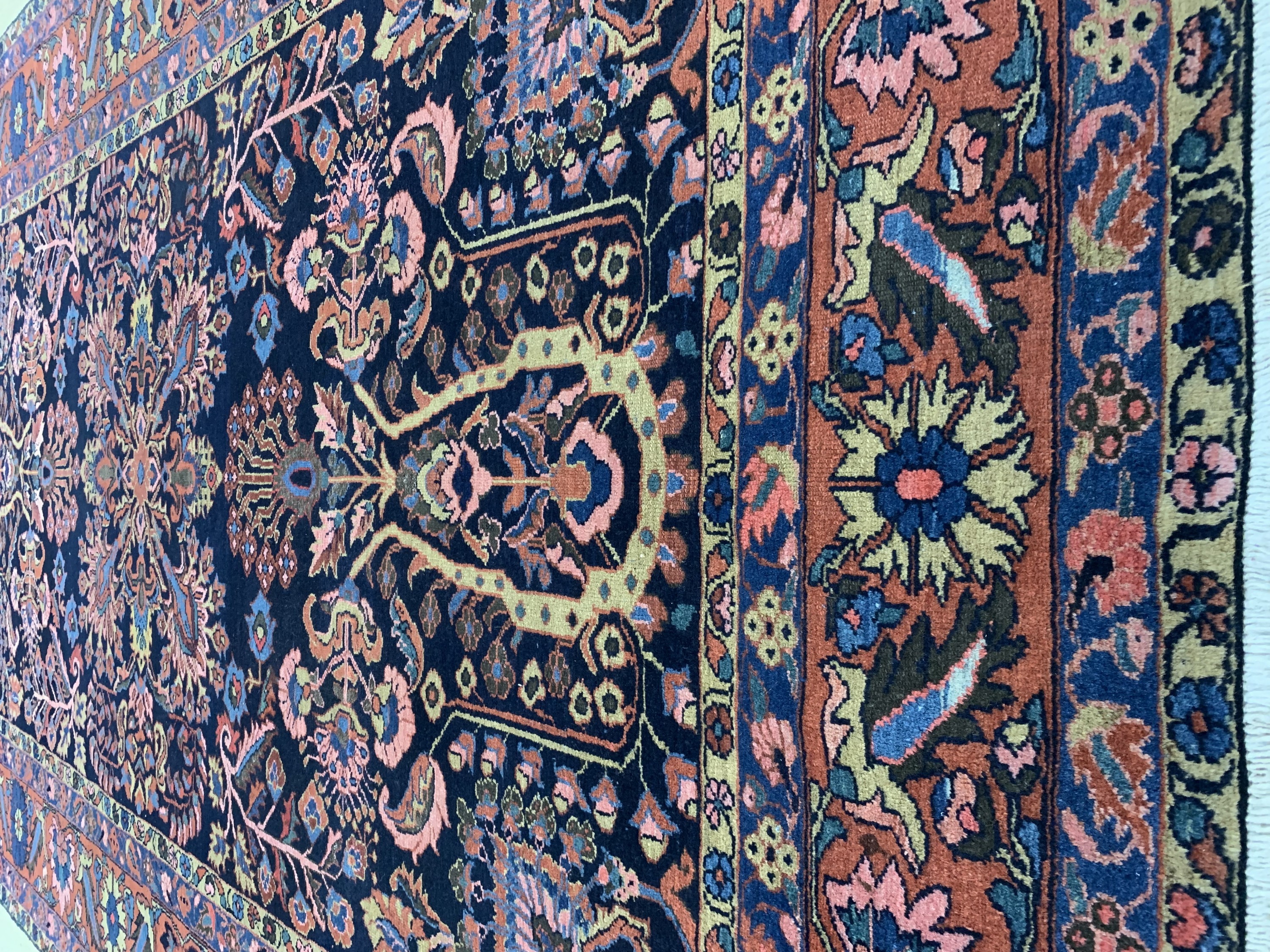 Detail h: Lilian alt, Persien, Anfang 20.Jhd, Wolle auf Baumwolle, ca. 342 x 235 cm, EHZ: 3