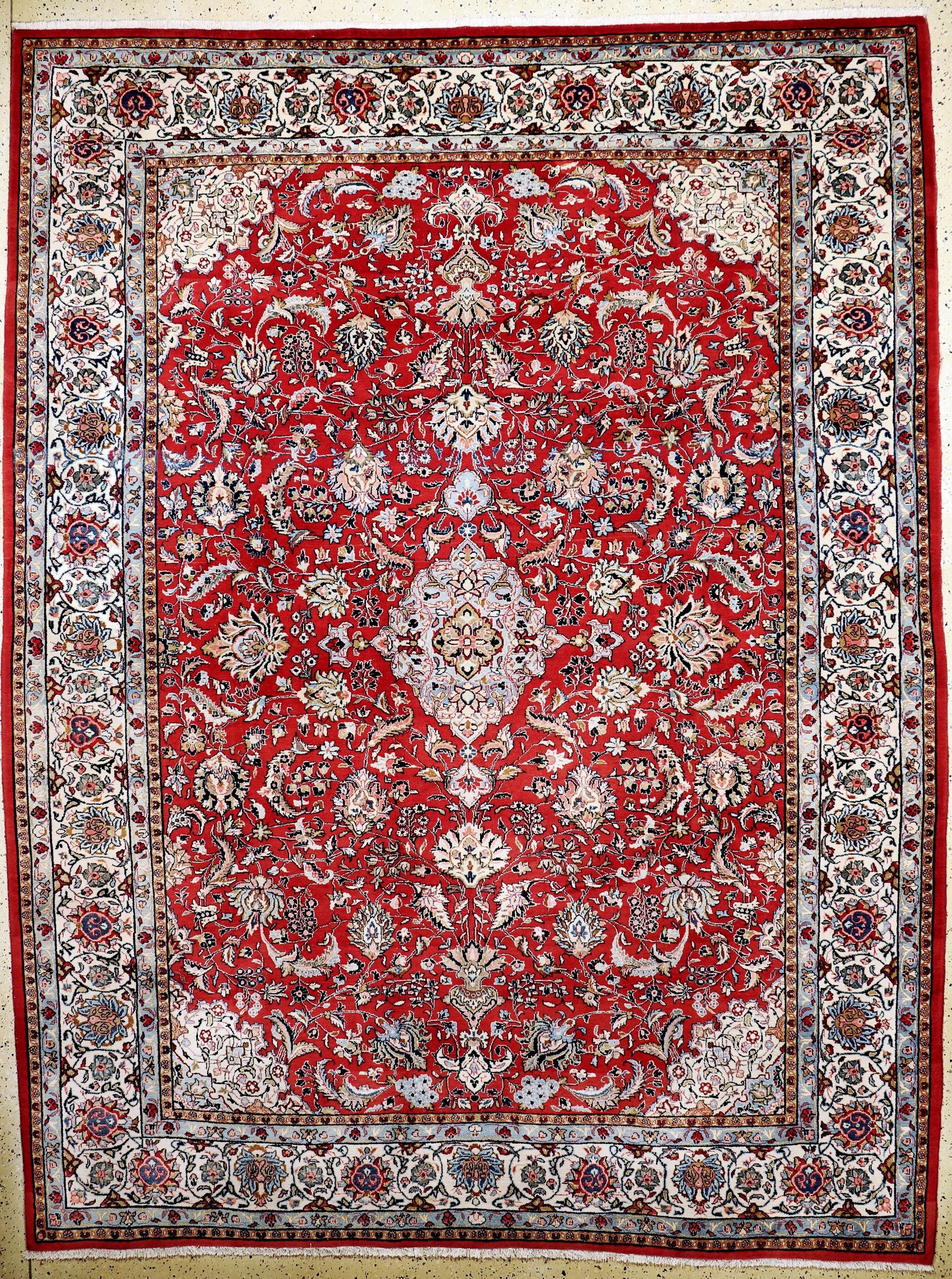 Sarogh alt, Persien, Mitte 20.Jhd, Wolle auf Baumwolle, ca. 375 x 285 cm, EHZ: 1-2