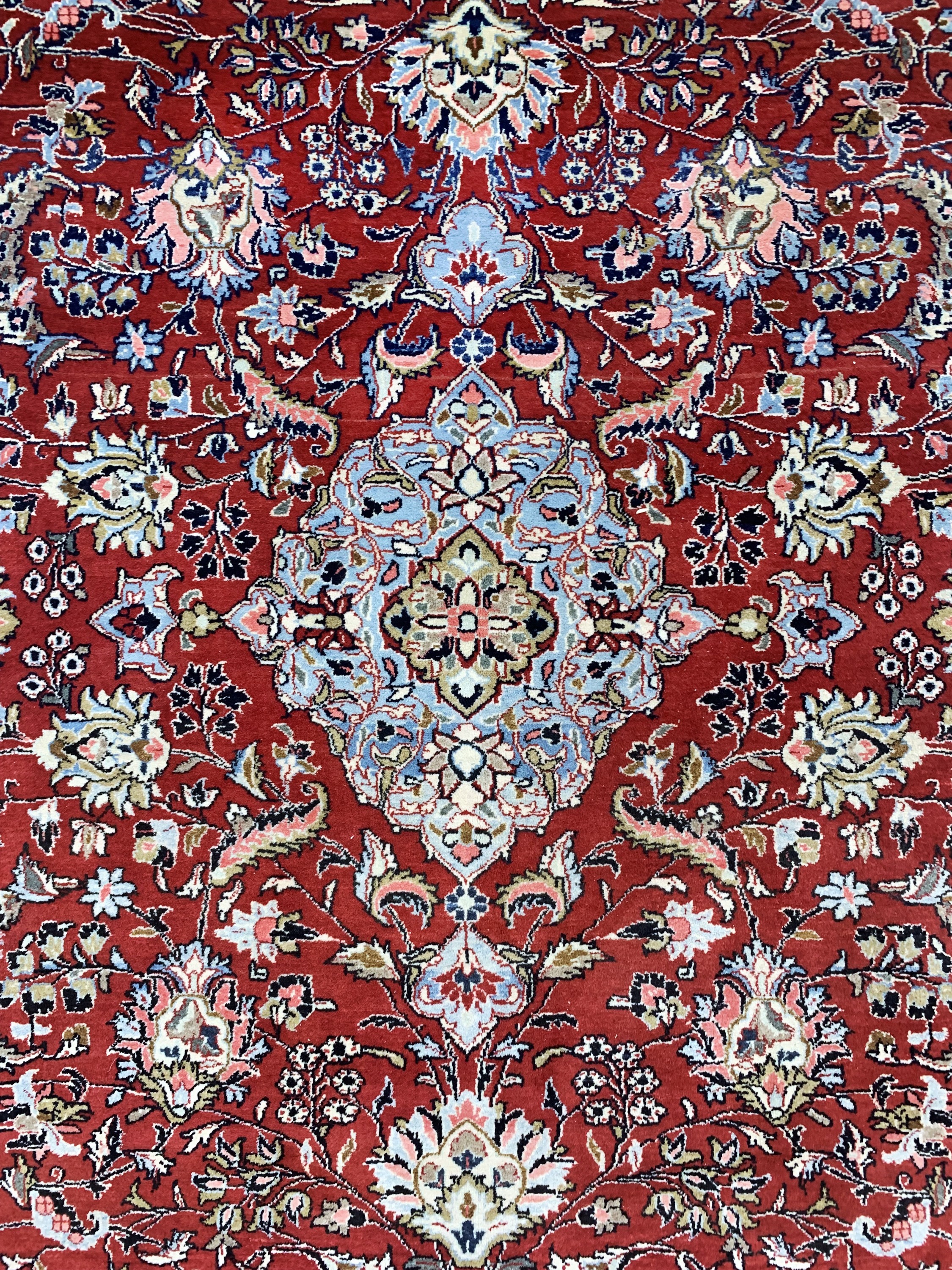 Detail c: Sarogh alt, Persien, Mitte 20.Jhd, Wolle auf Baumwolle, ca. 375 x 285 cm, EHZ: 1-2