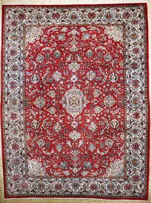 Image Sarogh alt, Persien, Mitte 20.Jhd, Wolle auf Baumwolle, ca. 375 x 285 cm, EHZ: 1-2