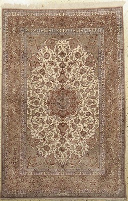 Image Esfahan fein Persien, signiert"Pour Hakim",Mitte 20.Jhd, Korkwolle mit und ...