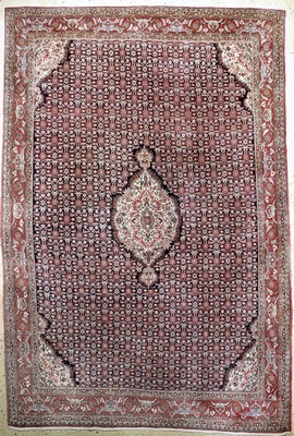 Image Bidjar fein alt, Persien, Anfang 20.Jhd, Wolle auf Baumwolle, ca. 340 x 250 cm, EHZ: 2