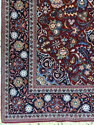 26961082b - Teheran Kork fein, Persien, Anfang 20.Jhd, Korkwolle auf Baumwolle, ca. 200 x 133 cm, ...