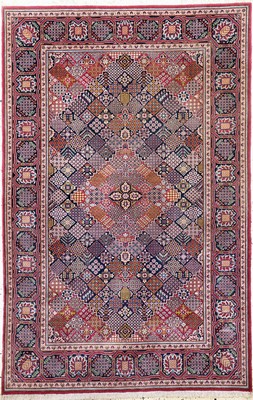 Image Keschan Kork fein, Persien, Anfang 20.Jhd, Korkwolle auf Baumwolle, ca. 214 x 140 cm, ...