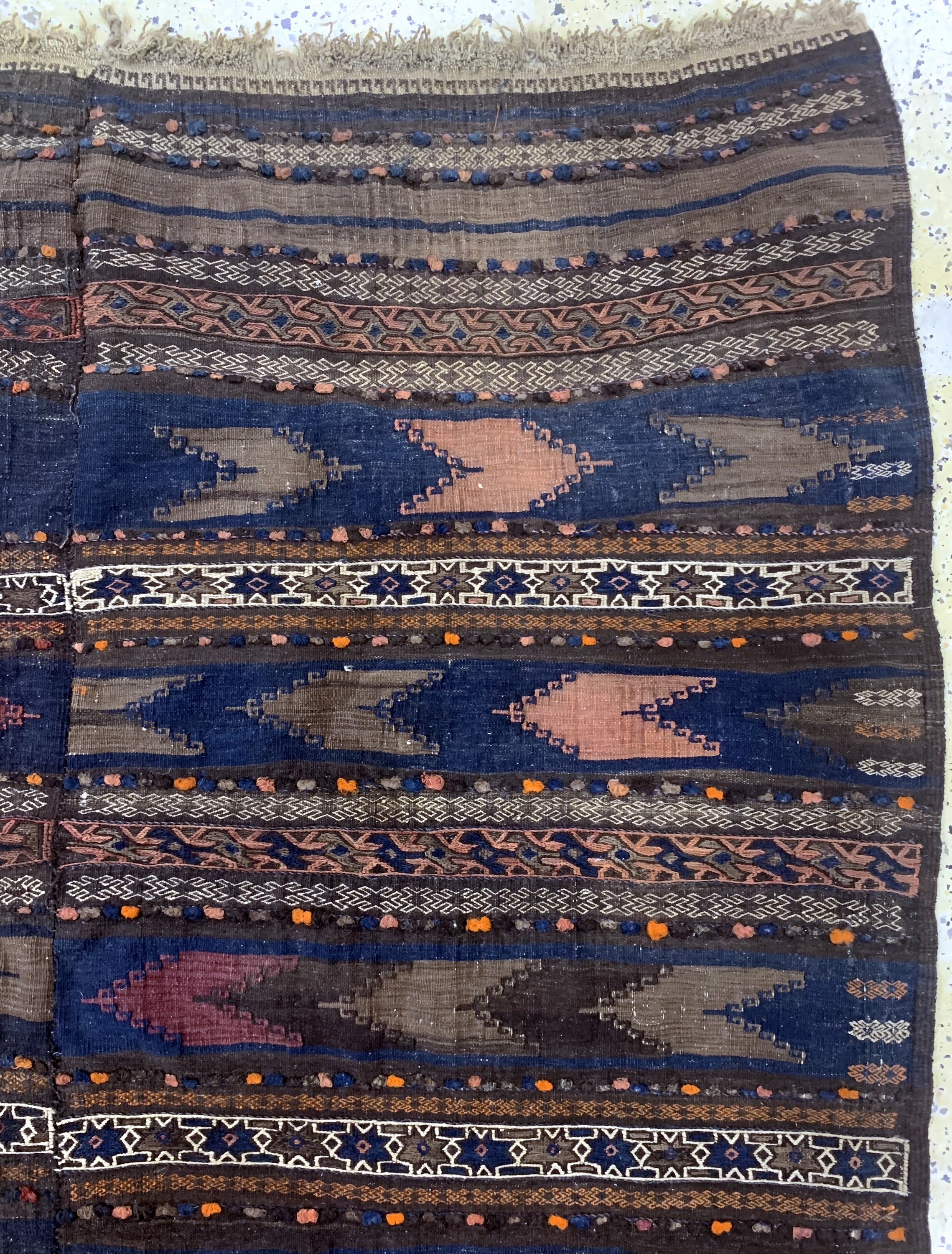 Detail f: Belutsch Sumakh antik, Persien, um 1900, Wolle auf Wolle, ca. 300 x 200 cm, EHZ: 2(2 Bahnig)