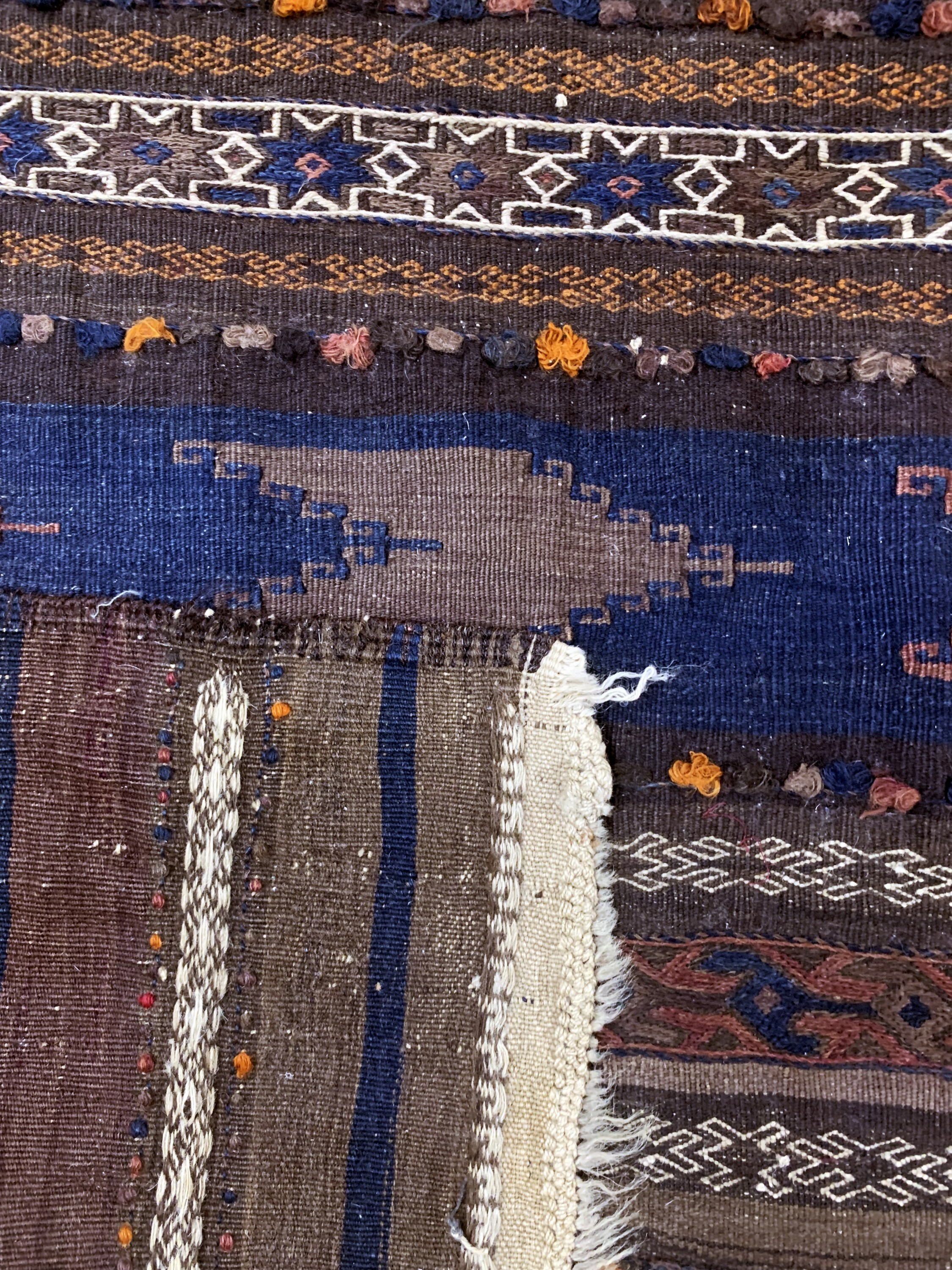 Detail h: Belutsch Sumakh antik, Persien, um 1900, Wolle auf Wolle, ca. 300 x 200 cm, EHZ: 2(2 Bahnig)