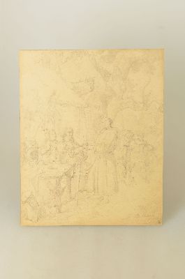 26961454c - Meno Mühlig, 1823 Eibenstock-1873 Dresden, 3 Bleistiftzeichnungen, 1x ...