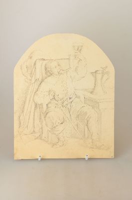 26961454l - Meno Mühlig, 1823 Eibenstock-1873 Dresden, 3 Bleistiftzeichnungen, 1x ...
