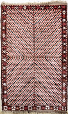 Image Ersari antik, Turkmenistan, um 1900, Wolle auf Wolle, ca. 205 x 133 cm, EHZ: 3