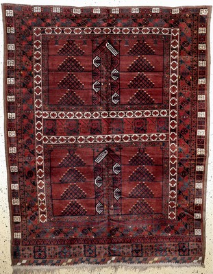 Image Ersari"Engsi", Afghanistan, Anfang 20.Jhd, Wolle auf Wolle, ca. 220 x 180 cm, ...