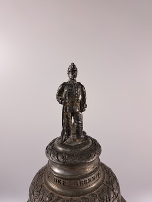 26961813d - Reservistenkrug, Kgl. bayr. Luftschiffer-Abteilung 1906/08 München, Steingut, ...