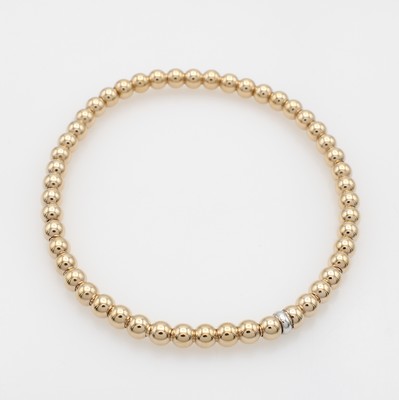 Image 26962389 - Elastisches Kugelarmband, RG 750/000, Kugeld. ca. 4 mm