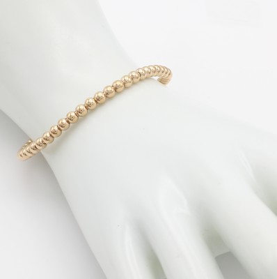 26962389a - Elastisches Kugelarmband, RG 750/000, Kugeld. ca. 4 mm