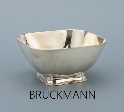 Image 26962437 - Anbietschale, Bruckmann, Metall versilbert,schlichtes zeitloses Design, abgerundete ...