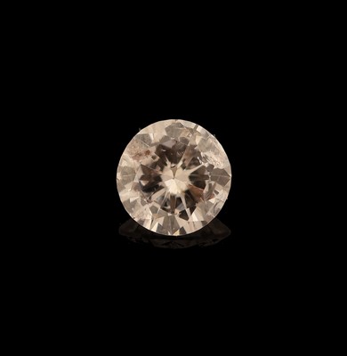 Image Loser Brillant 0.41 ct Natural Fancy Light Brown Pink, 4.84 x 4.99 x 2.76 mm, mit GIA ...
