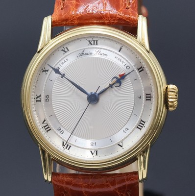 26963904a - ARMIN STROM extrem seltene Armbanduhr in GG 750/000, Automatik, Schweiz um 1990, ...